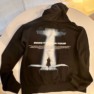 The Weeknd 2025 Stadium Tour Black Hoodie